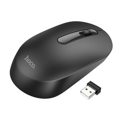 Мышь HOCO GM14 Platinum 2.4G business wireless mouse (черный)