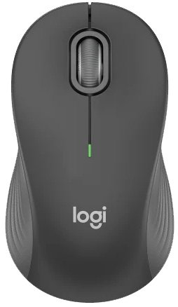 Мышь беспроводная Logitech M550 (910-007190) темно-серый/серый (4000dpi) BT/Radio USB (3but)