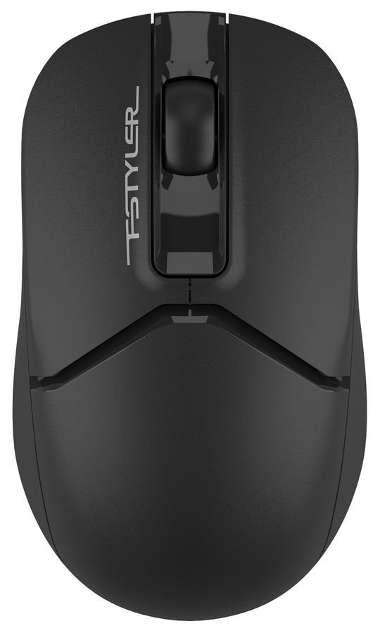 Мышь A4Tech Fstyler FB12 черный оптич. 1200dpi беспров. BT/Radio USB 3but (FB12 BLACK)