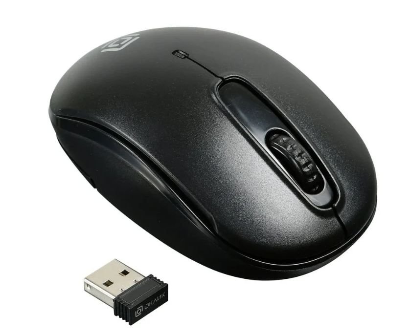 Мышь Oklick 505MW черный USB