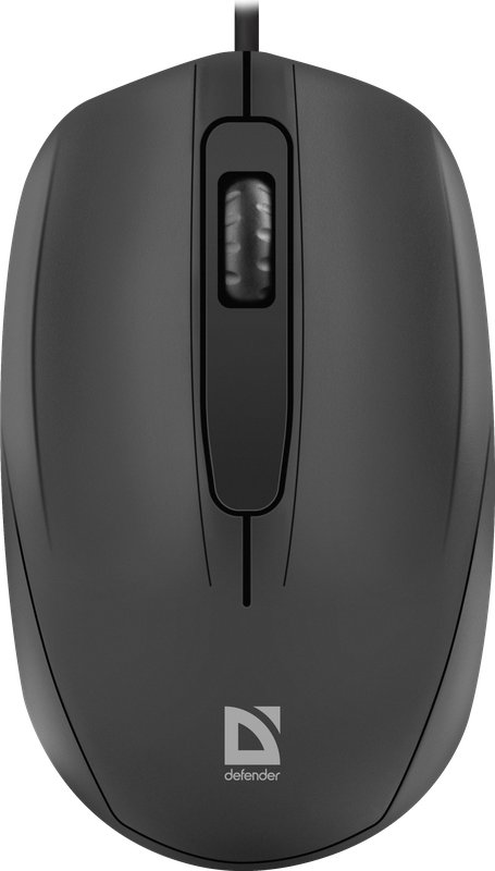 Мышь проводная DEFENDER  Alpha MB-507 52507 black