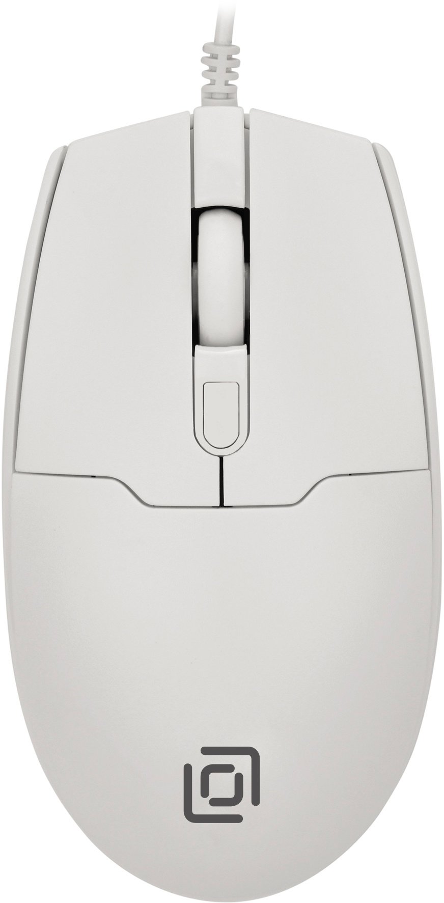 Мышь OKLICK 147M (1868746) оптическая USB белый