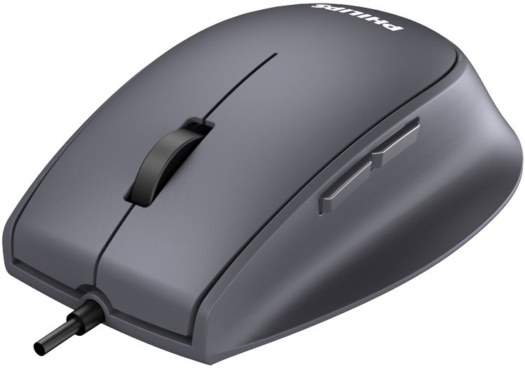 Мышь проводная Philips SPK7327 (SPK7327B/60) Чёрный