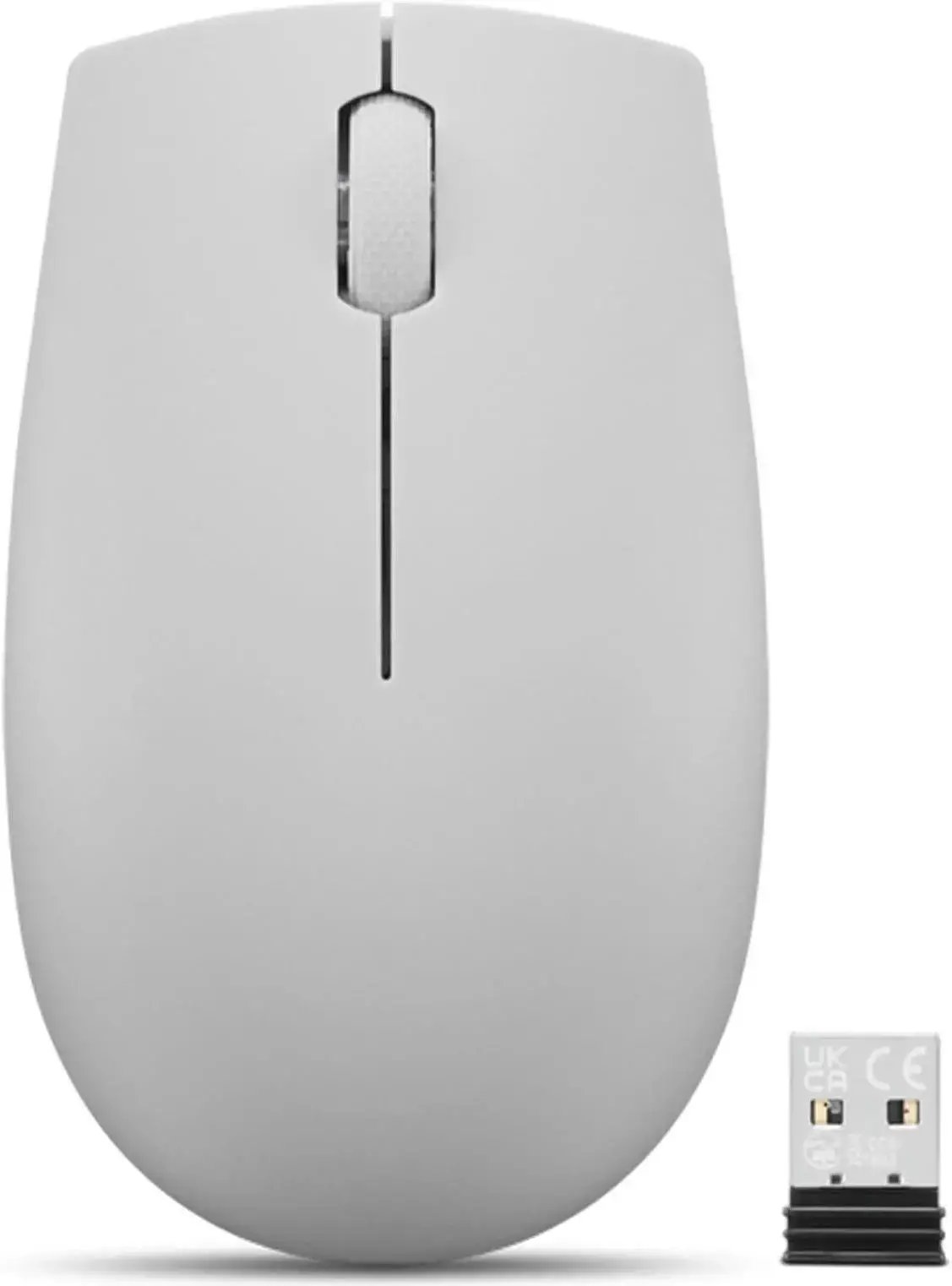 Мышь Lenovo 300 (GY51L15678) Wireless Compact серый оптическая 1000dpi беспроводная