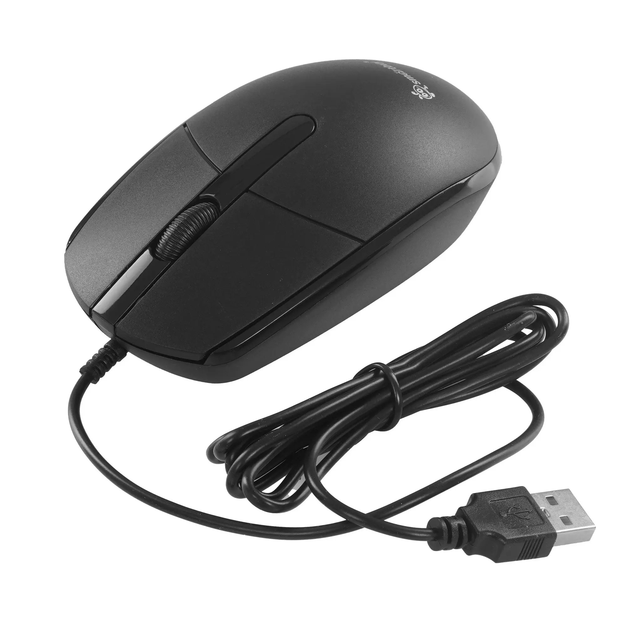 Мышь SMARTBUY One 208 (SBM208K) проводная черная (1/100)