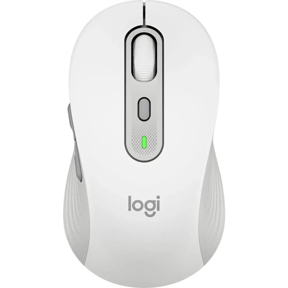 Мышь Logitech M750 910-006271 белый оптическая 4000dpi беспроводная BT/Radio USB 5but