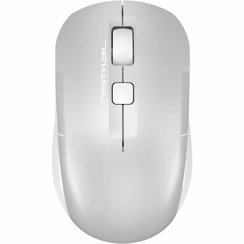 Мышь A4Tech Fstyler FB26CS Air2 серебристый/белый