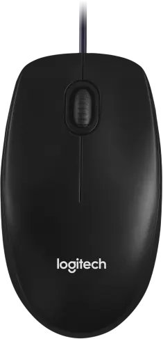 Мышь LOGITECH M100 (910-006652) проводная черный