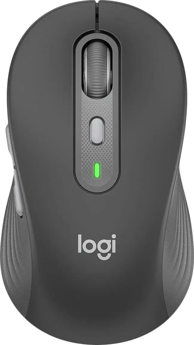 Мышь Logitech M750 910-006269 графитовый оптическая 4000dpi беспроводная BT/Radio USB 5but
