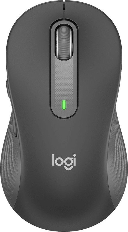 Мышь беспроводная Logitech M650L Large (910-006388) графитовый оптическая (4000dpi) BT/Radio USB (4but)