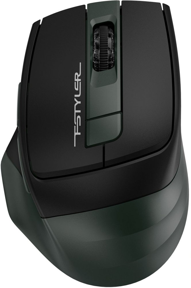 Мышь A4Tech Fstyler FB35S (FB35S USB Midnight Green) темно-зеленый/черный оптическая 2000dpi беспроводная BT