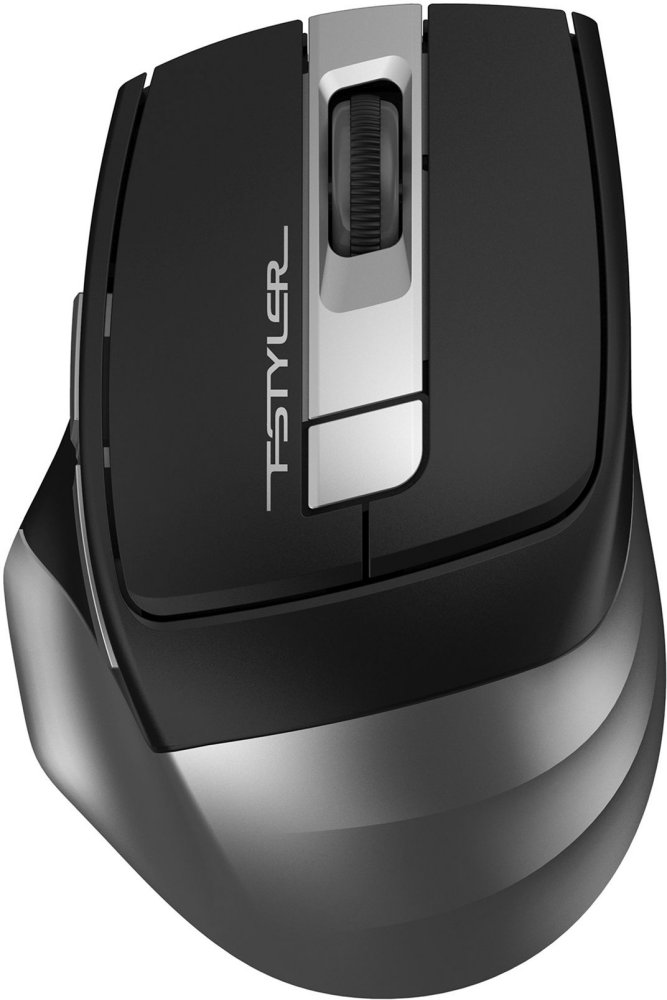 Мышь A4Tech Fstyler FG35S (FG35S USB Grey) серый/черный оптическая 2000dpi silent беспроводная