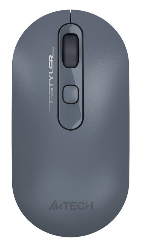Мышь A4Tech Fstyler FG20 пепельный/синий