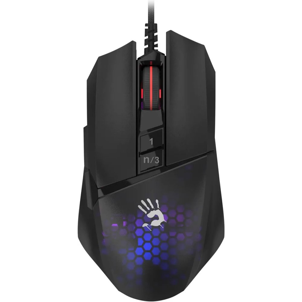 Мышь A4Tech Bloody W65 Max Mini Honeycomb черный