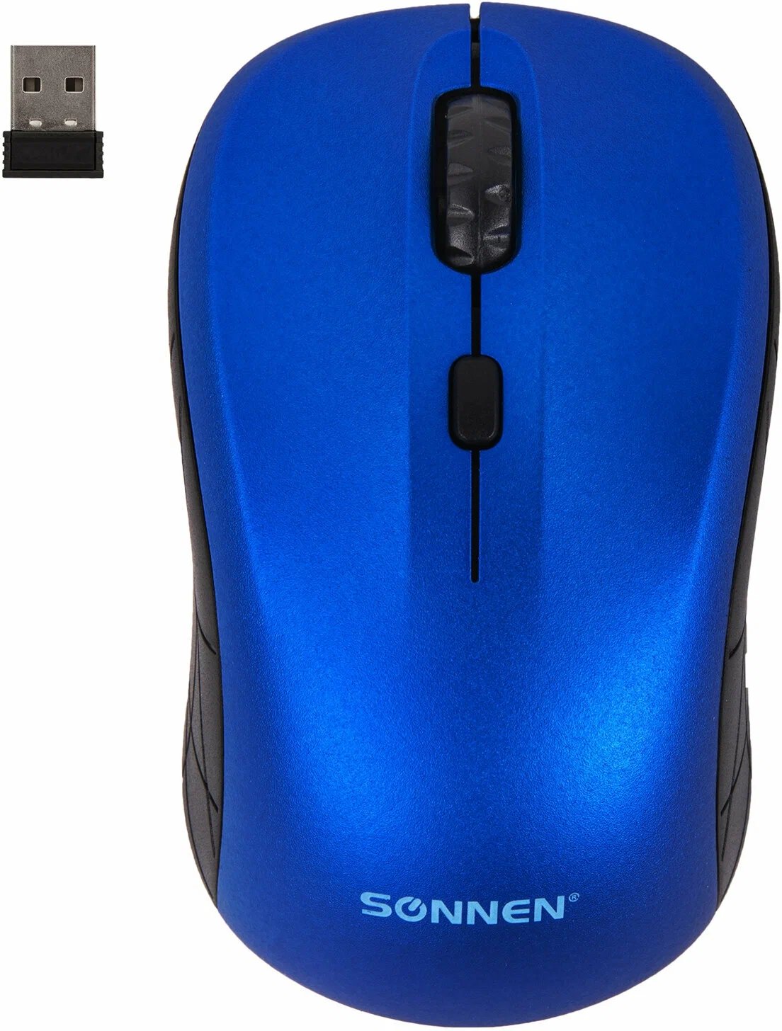 Мышь беспроводная SONNEN V-111 (513519) синяя