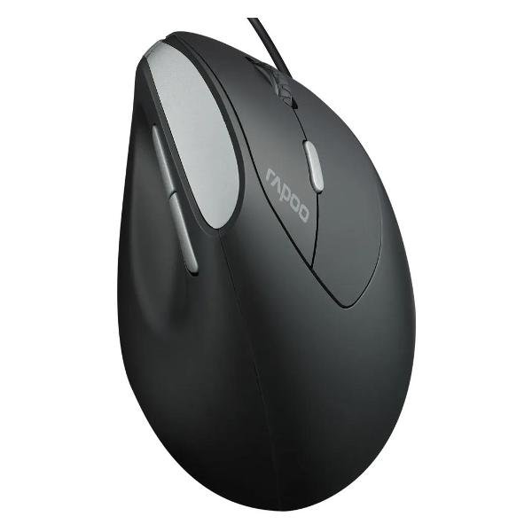 Мышь RAPOO EV200 Wired vertical mouse Black