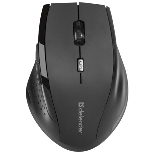 Мышь DEFENDER Accura MM-365 Black, Wireless, 6 кн., 1600 dpi, USB