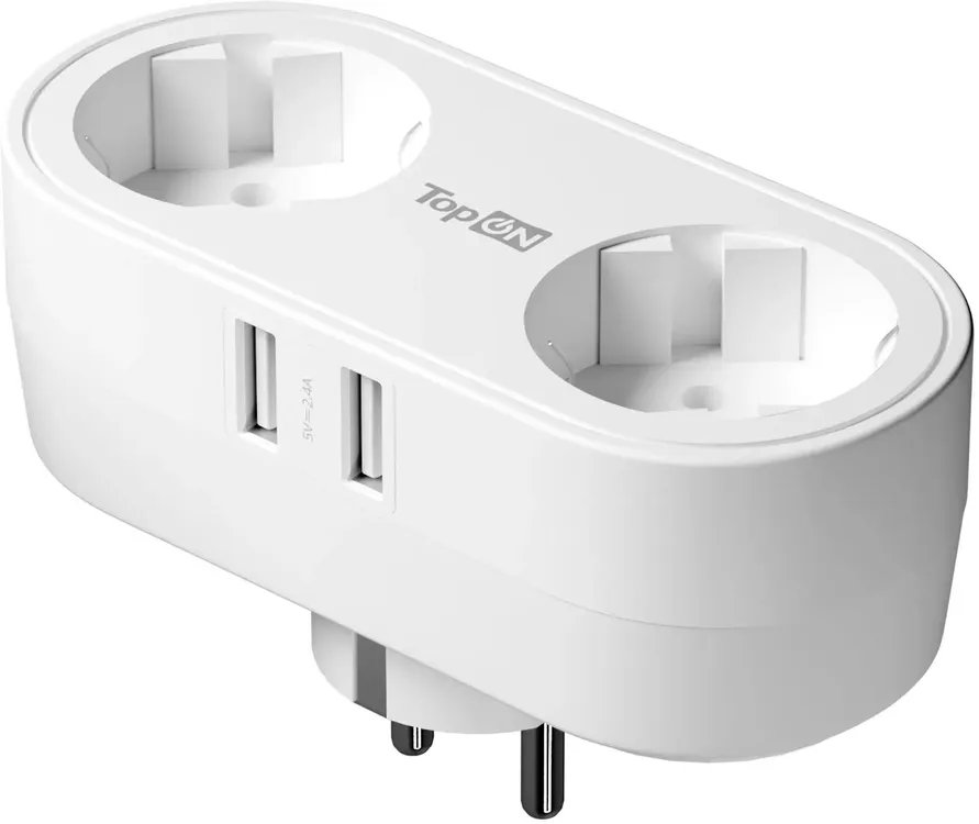 Сетевой фильтр TopON TOP-SL-822E-2A 103099 белый