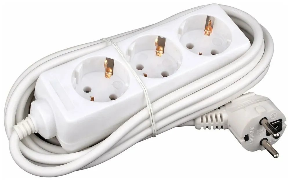 Удлинитель DOFFLER EC 1013-3W 3роз/3м