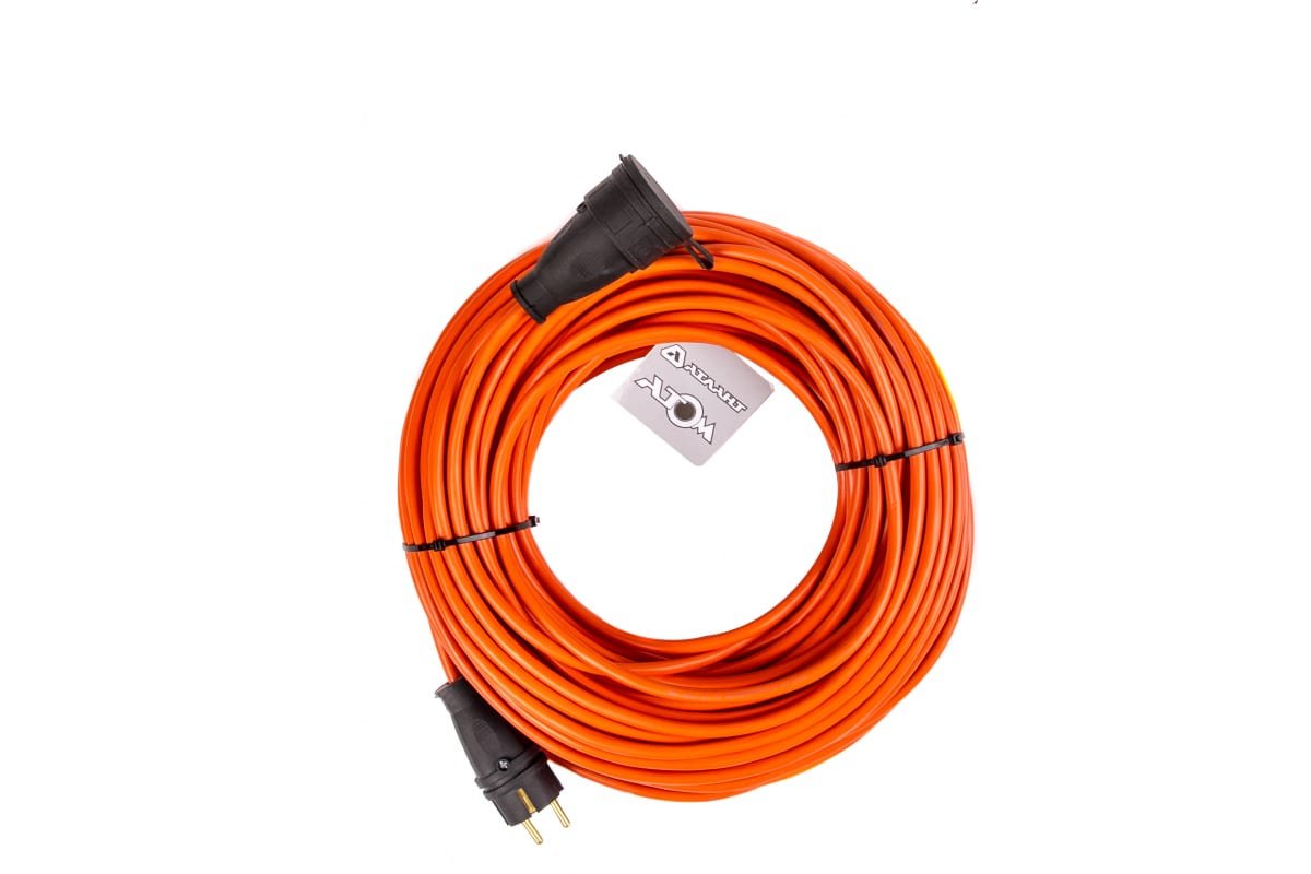 Удлинитель АТЛАНТ 40125 ПВС 2x1 50м