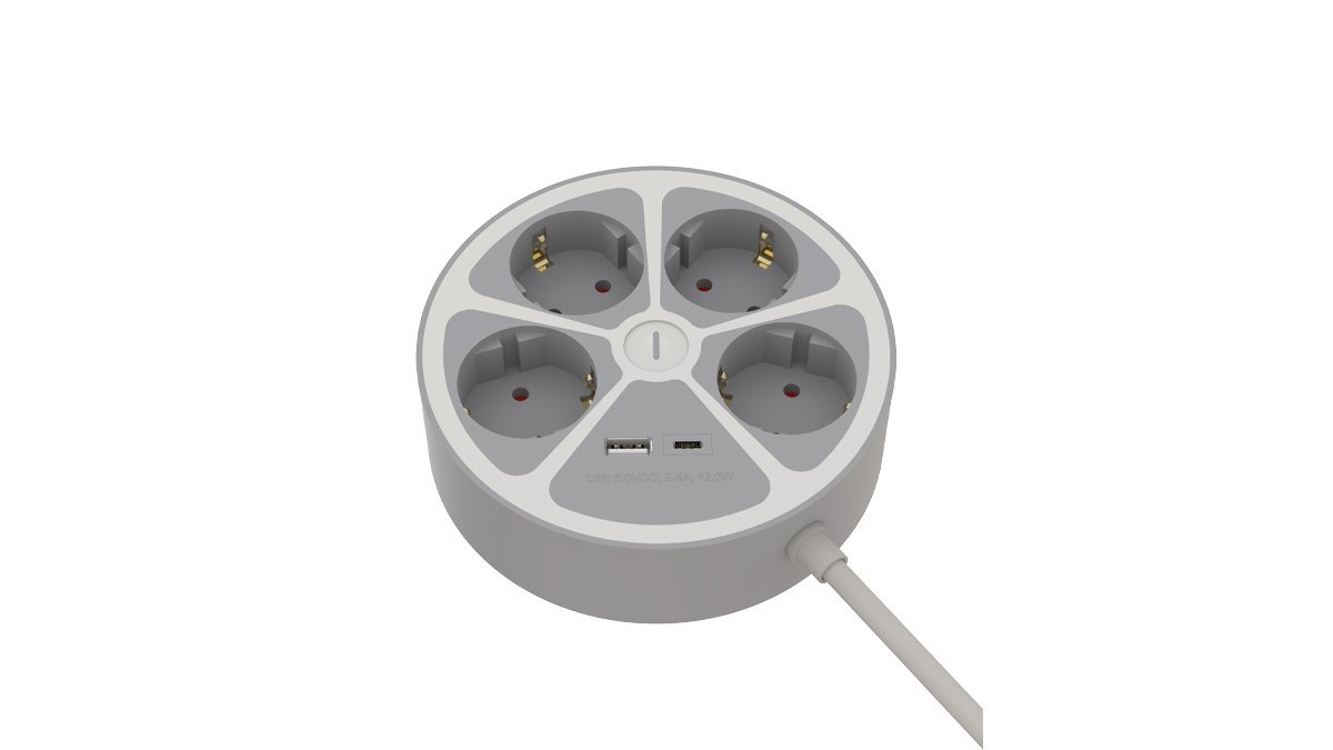 Сетевой фильтр RITMIX RM-341C White