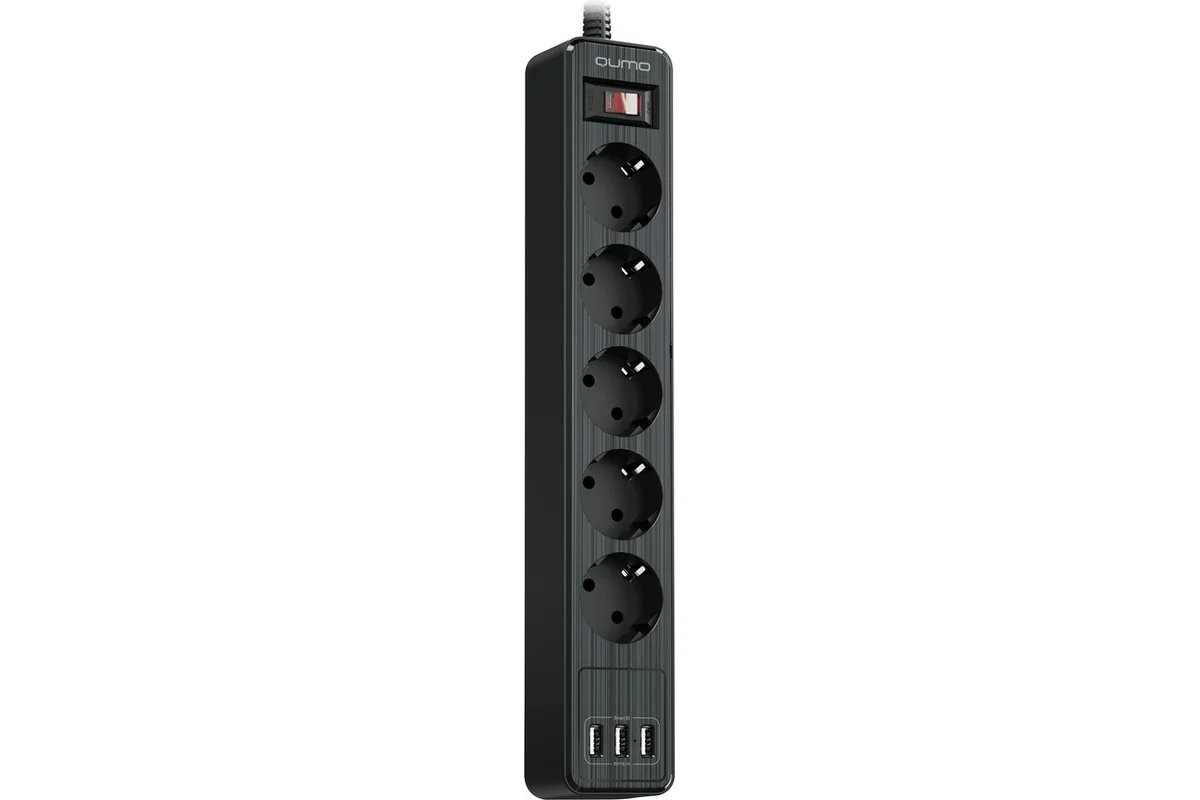 Сетевой фильтр Qumo Power Bar 5SP4U (P-0005)