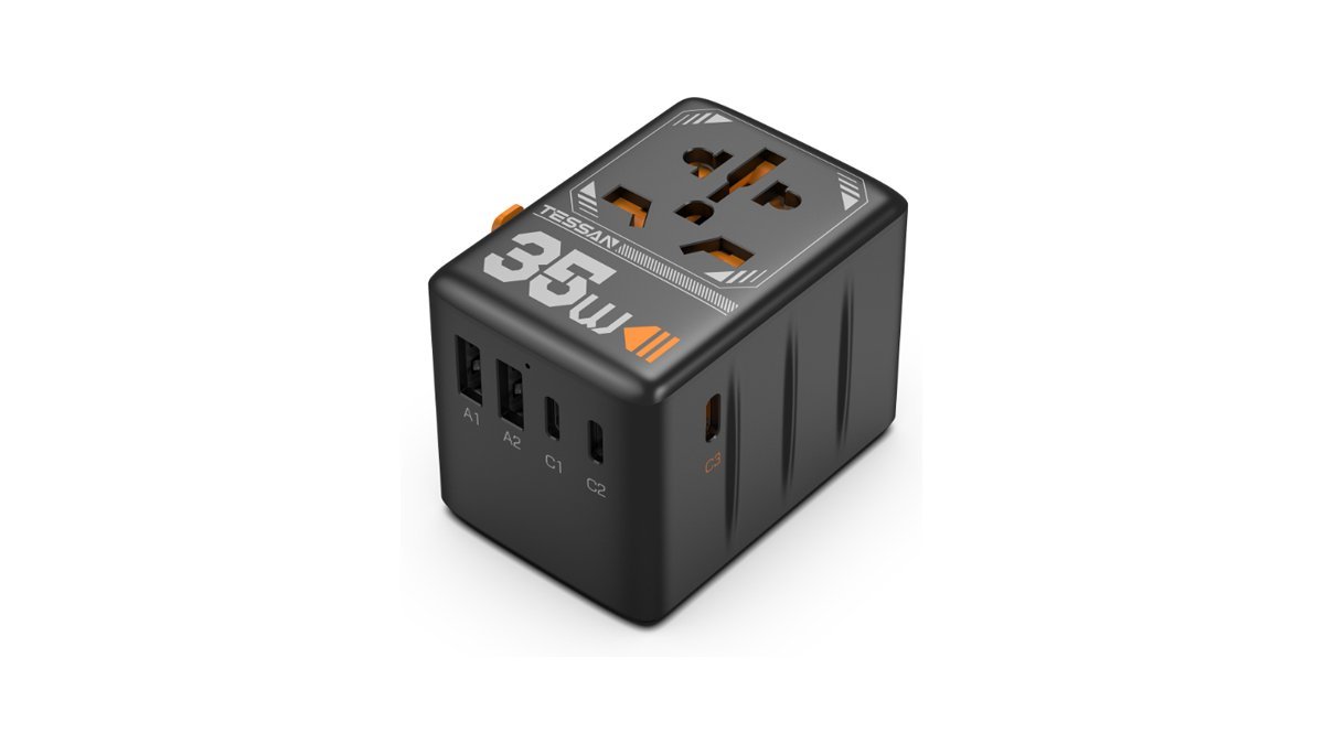 Сетевой фильтр TESSAN TS-WTA02 Black