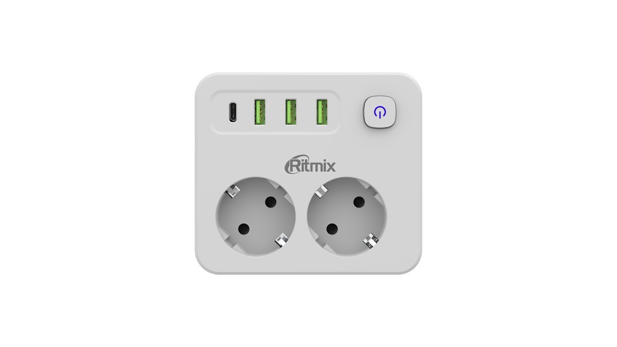 Сетевой фильтр RITMIX RM-023PD White