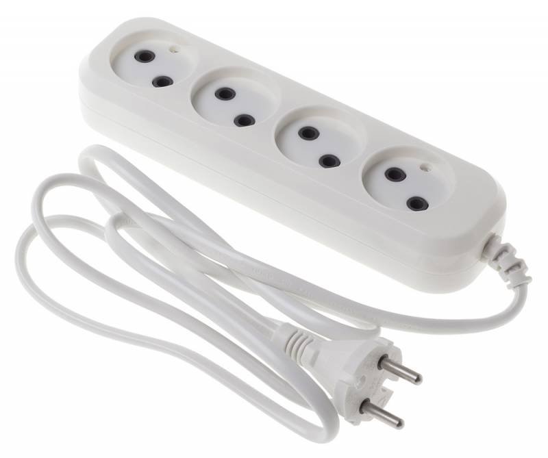 Сетевой удлинитель Buro BU-PSL4.5/W 5м (4 розетки) белый