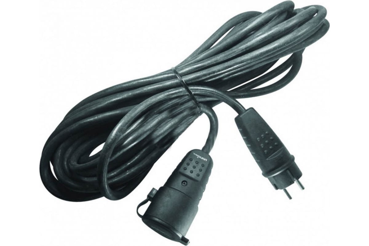 Удлинитель-шнур UNIVersal 964U-7001 силовой каучуковый УШ-16 IP-44 КГ 3x1,5 10м