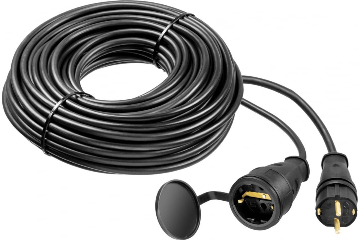 Удлинитель STAYER RC 315 (55026-30) 30 м, 3700 Вт, 1 гнездо, IP44, КГ 3х1,5 мм2