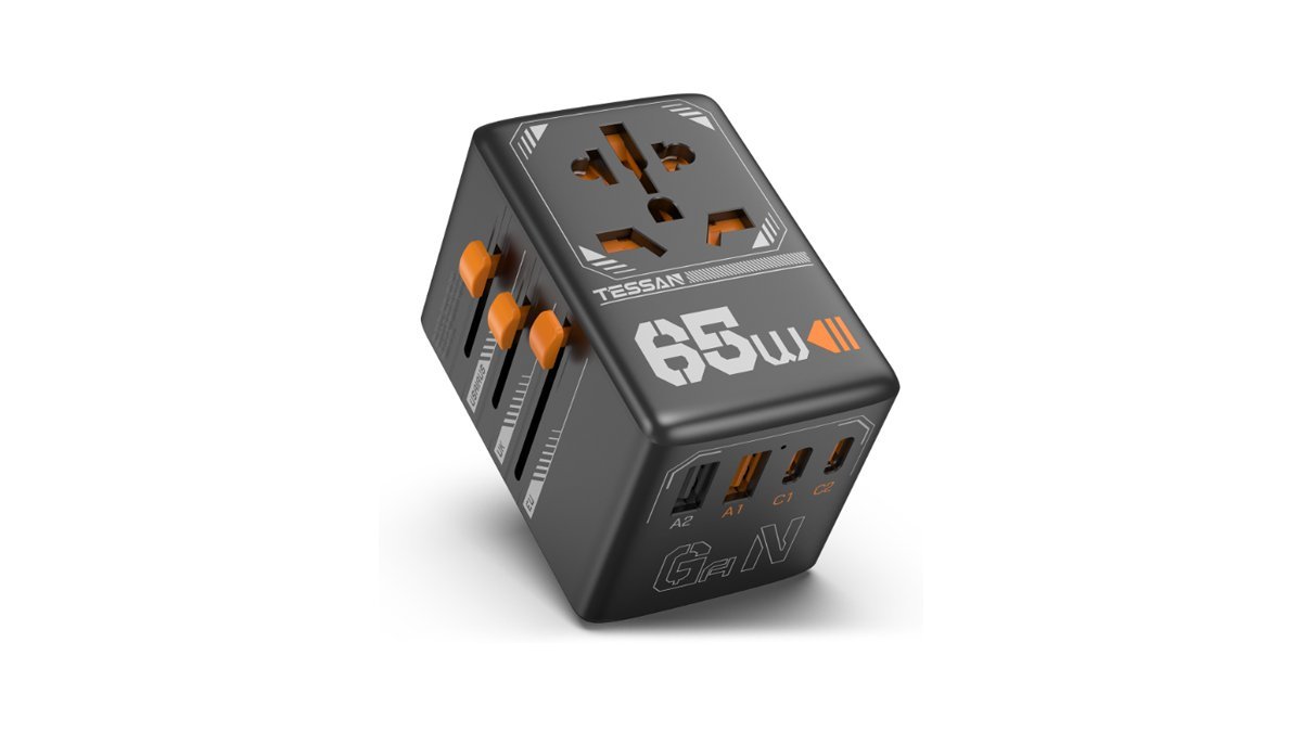 Сетевой фильтр TESSAN TS-WTA03 Black