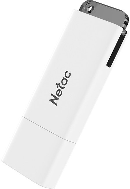 USB-флешка Netac U185 32GB USB3.0 белый (NT03U185N-032G-32WH)