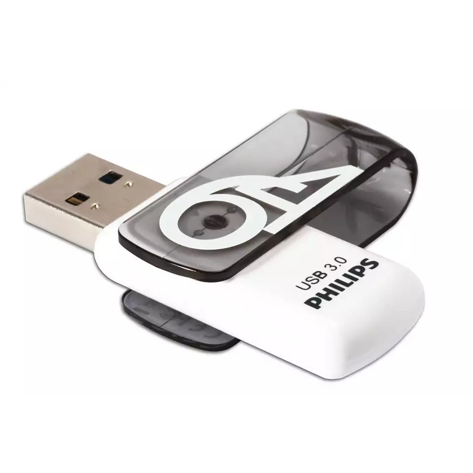 USB-флешка PHILIPS FM64FD00B/97 64GB VIVID3.0 64GB, USB 3.0