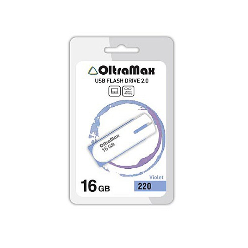 USB-флешка USB OLTRAMAX OM-16GB-220-фиолетовый