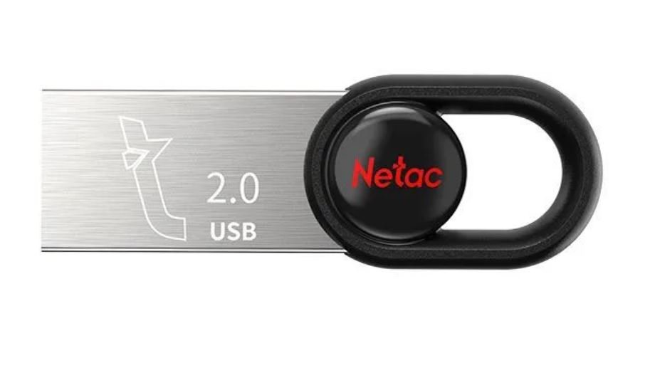 USB-флешка Netac UM2 32GB USB2.0 черный (NT03UM2N-032G-20BK)