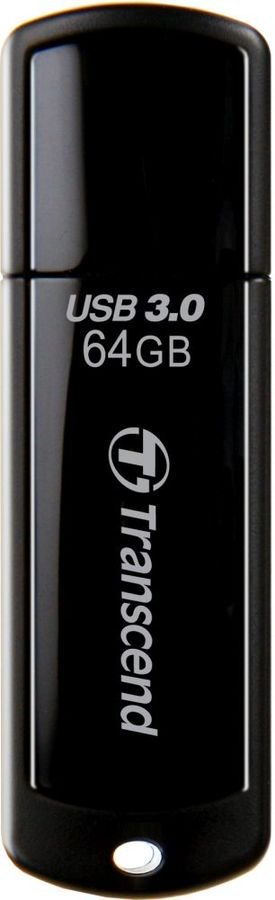 Флеш накопитель 64GB Transcend JetFlash 700, USB 3.0, Черный <TS64GJF700>
