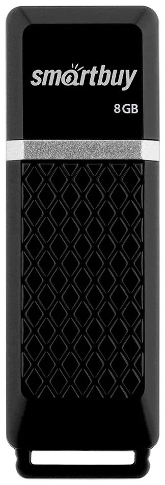 USB-флешка SMARTBUY (SB8GBQZ-K) 8GB Quartz Series Black