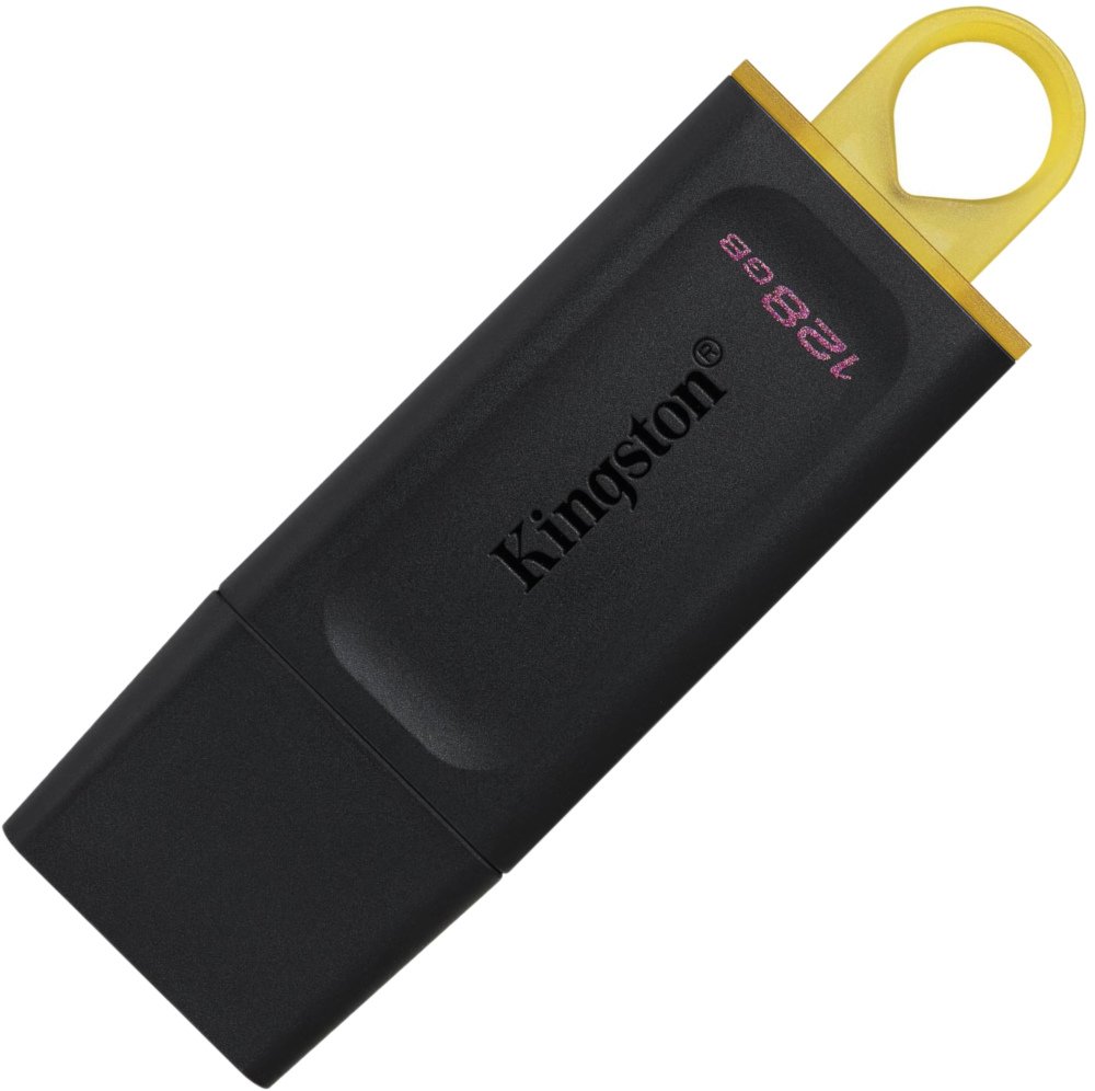 USB-флешка Kingston DataTraveler Exodia 128GB USB3.1 черный/желтый (DTX/128GB)