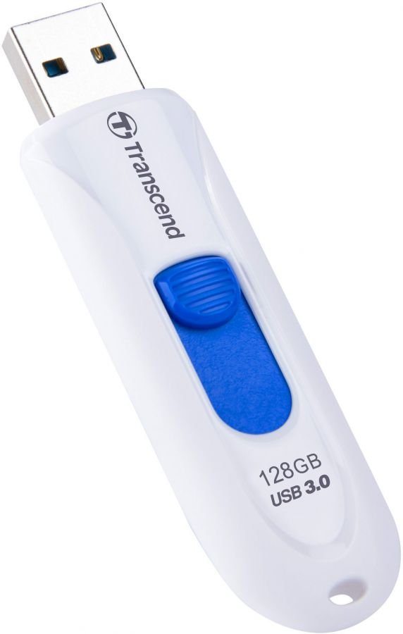 Flash Drive 128GB USB 3.1 gen.1 Transcend JetFlash 790, белый TS128GJF790W