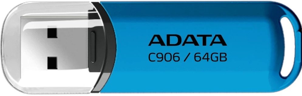 USB-флешка A-DATA Classic C906 (AC906-64G-RWB) 64GB, USB 2.0, Синяя