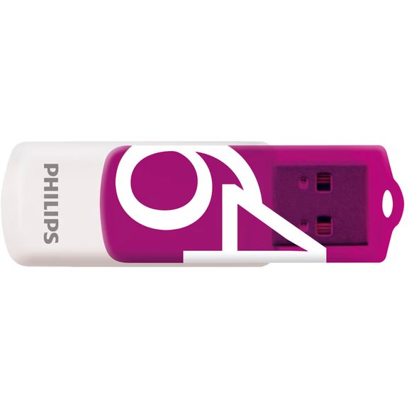 USB-флешка PHILIPS FM64FD05P/97 64GB Vivid2.0 64GB, USB 2.0