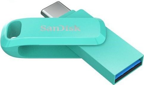 USB-флешка SanDisk SDDDC3 128Gb (SDDDC3-128G-G46AG), USB3.1 Type-C, зеленая