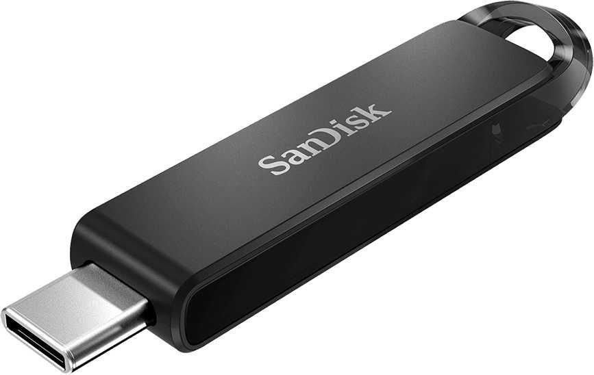 Флеш накопитель SanDisk SDCZ460-128G-G46 CZ460 Ultra Type-C, 128GB USB Type-C, Black