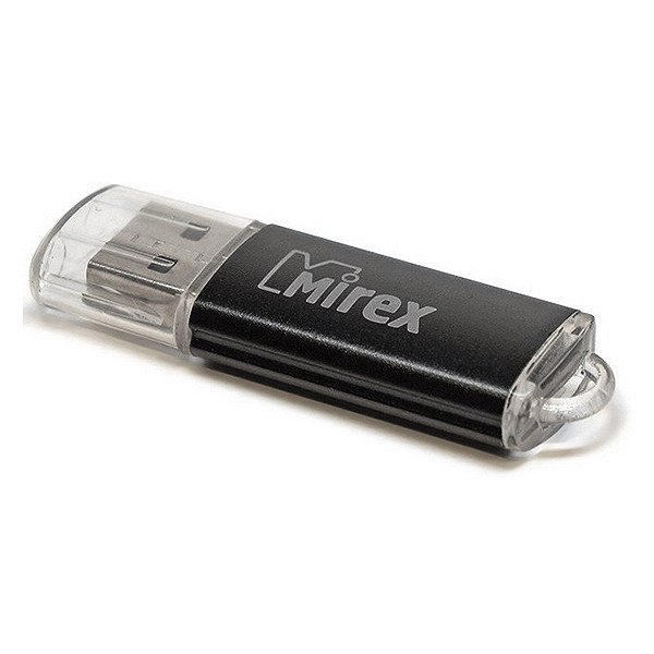 Flash Drive 64GB USB 2.0 Mirex Unit, Черный (13600-FMUUND64)