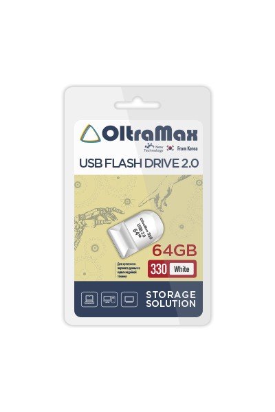 USB-флешка Oltramax OM 64GB 330 White