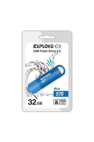 USB-флешка Exployd 32GB-570 синий