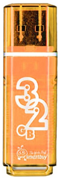 USB-флешка Smartbuy 32Gb Glossy series Orange SB32GBGS-Or