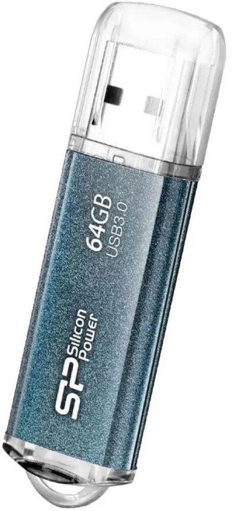 USB-флешка Silicon Power Ultima U05 SP064GBUF2U05V1D 64GB, USB 2.0, Синий