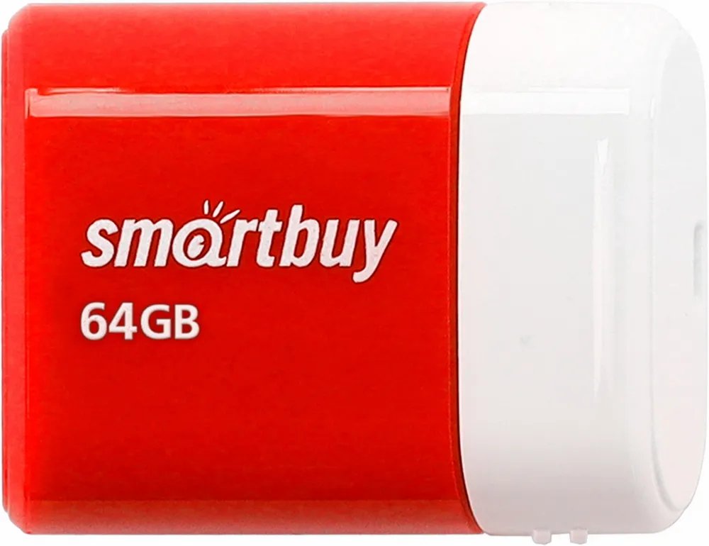 USB-флешка SMARTBUY SB64GBLARA-R UFD 2.0 064GB Lara Red
